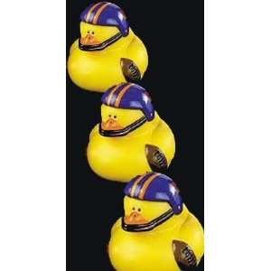  Football Rubber Duck Set of 3 Toys & Games