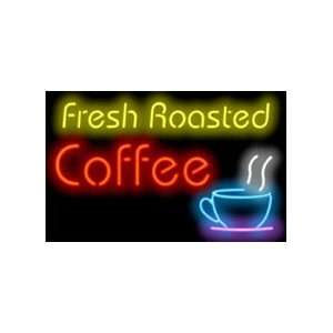 Fresh Roasted Coffee Neon Sign Grocery & Gourmet Food