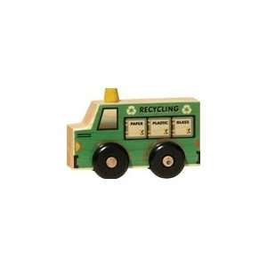  Recycling Truck Scoots Wooden Car Toys & Games