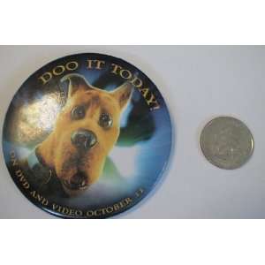  Scooby Doo Promotional Movie Button 