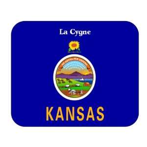  US State Flag   La Cygne, Kansas (KS) Mouse Pad 