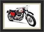 MATCHLESS G12 CSR MOTORCYCLE PRINT (16.5 X 11.6) LAMINATED