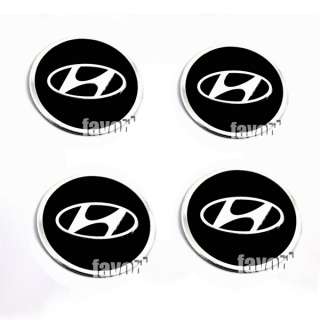 Wheel Center Hub Cap Cover Emblem Sticker For Hyundai  