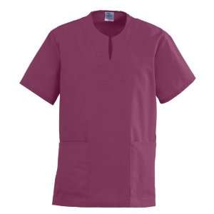  Top, Scrub, Keyhole neck, Raspberry, Lg Health & Personal 