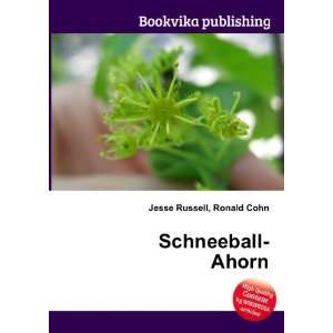  Schneeball Ahorn Ronald Cohn Jesse Russell Books