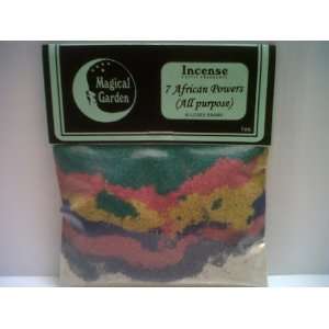   Incense Magical Garden ALL PURPOSE 7 AFRICAN POWERS 