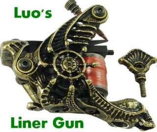   LUOS Pure copper Custom Handmade Cuprum Brass Tattoo Machine Gun