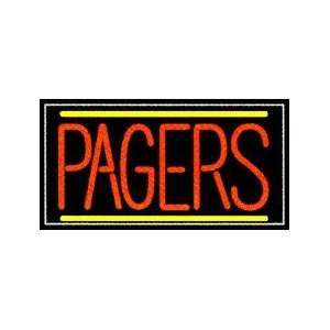  Pagers Backlit Sign 15 x 30