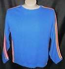 70s retro Mod Racing Stripe Sweater San Marino California L