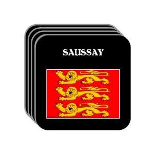   Normandie (Upper Normandy)   SAUSSAY Set of 4 Mini Mousepad Coasters