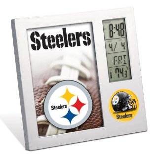 Pittsburgh Steelers Desk Clock by Wincraft