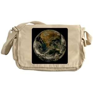   Messenger Bag Earth in HD from 2012 Satellite Photo 