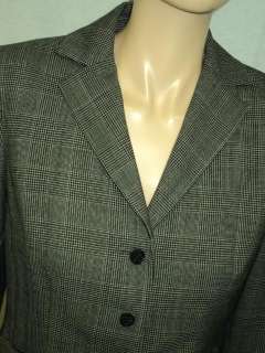 ANN TAYLOR Gray Wool Stretch Jacket Blazer Sz 2 XS  