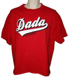 DADA SUPREME XL Red Mens T Shirt  