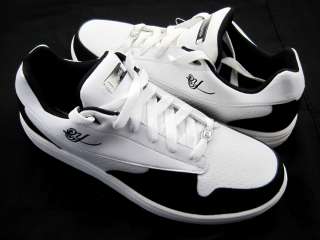 Reebok Shoes Daddy Yankee White/Black Suede Leather Sneakers Size 12 