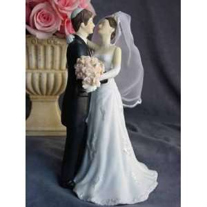  Jewish Wedding Bride and Groom Cake Topper Figurine