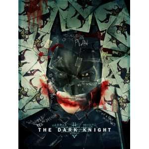 Dark Knight, Origianl 27x40 Single sided Wild Posting Movie 