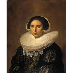   Hals Frans Portrait of a woman possibly Sara Wolphaerts van Diemen