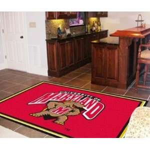  Maryland Terrapins 5X8 ft Area Rug Floor/Door Carpet/Mat 