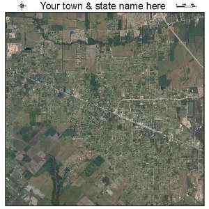  Aerial Photography Map of Santa Fe, Texas 2008 TX 