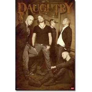    Framed Music Poster   Daughtry Band   Hallway 