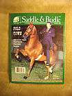 saddle bridle march 1989 tag saddlebred horse 