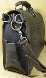 Saddleback Leather Classic Large Satchel Backpack Messenger Bag 