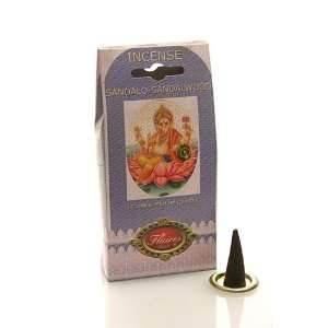 Sandalwood Incense Cones by Flaires of Spain, 12 cones