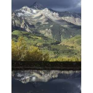 Mount Wilson and the San Juan Mountains Casting Reflections in a Lake 