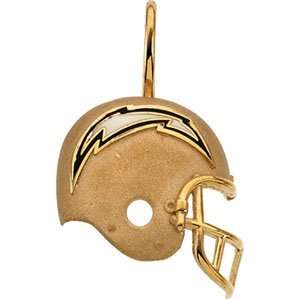  Gold San Diego Chargers Helmet Pendant W/Enamel. 21.25 X 21.00 San 