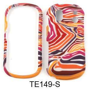 Samsung Intensity 2 u460 Red/Orange/Purple Zebra Print Hard Case/Cover 