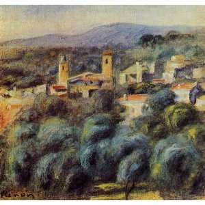  Oil Painting Cros de Cagnes Pierre Auguste Renoir Hand 