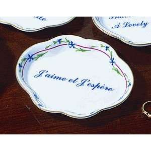  Monticello Foundation Jaime et Jespere Verse Tray 