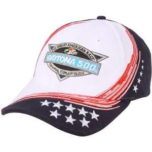 com NASCAR Chase Authentics Daytona 500 American Flag Adjustable Hat 