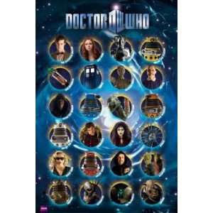  SCI FI Posters Doctor Who   Characters   35.7x23.8 inches 