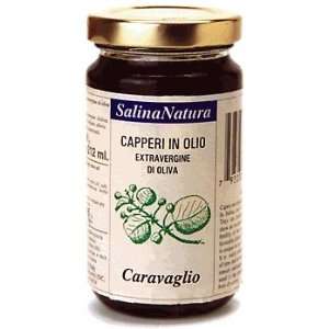 Rustichella , Salted Capers, 3.17 Ounce Jar  Grocery 