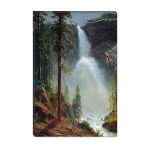  Nevada Falls by Albert Bierstadt Canvas Painting 