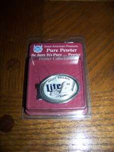 NASCAR LITE RUSTY WALLACE #2 MONEY CLIP NEW PEWTER  