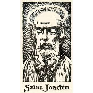  1947 Lithograph Saint Joachim Quebec Canada Roman Catholic 