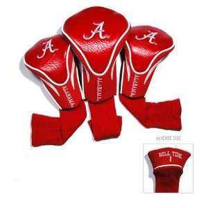 Alabama Crimson Tide Contour Gollf Club HeadCover   3 Pack  