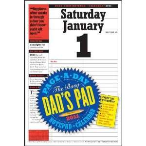  Busy Dads 2011 Notepad Calendar