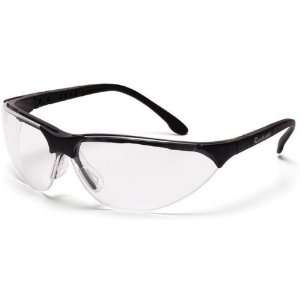Pyramex Rendezvous Safety Glasses   Clear Lens, Black Frame SB2810S 