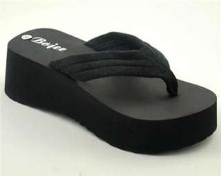 Classy comfy thick rubber sole shoes slipper flip flops  