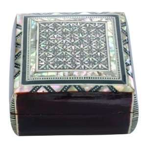  on Wood Decorative Square Jewelry Box package of 5 Jewelry Boxes 