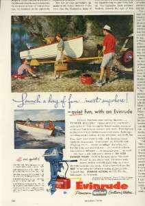 1950s Large Ads FISHING MOTORS  