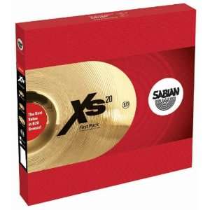  Sabian Xs20 First Pack Cymbal Sets   Natural Musical 