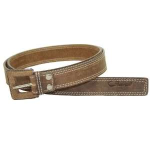  Glanor Mens Casual Vintage Style Fashion Belt In Chestnut 