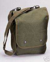 ROTHCO MILITARY OD CANVAS MAP CASE SHOULDER BAG  