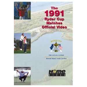  1991 RYDER CUP MATCHES   DVD