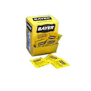 Bayer Aspirin (w/ Dispenser Box) 50 Packs of 2 Tablets Each (Total 100 